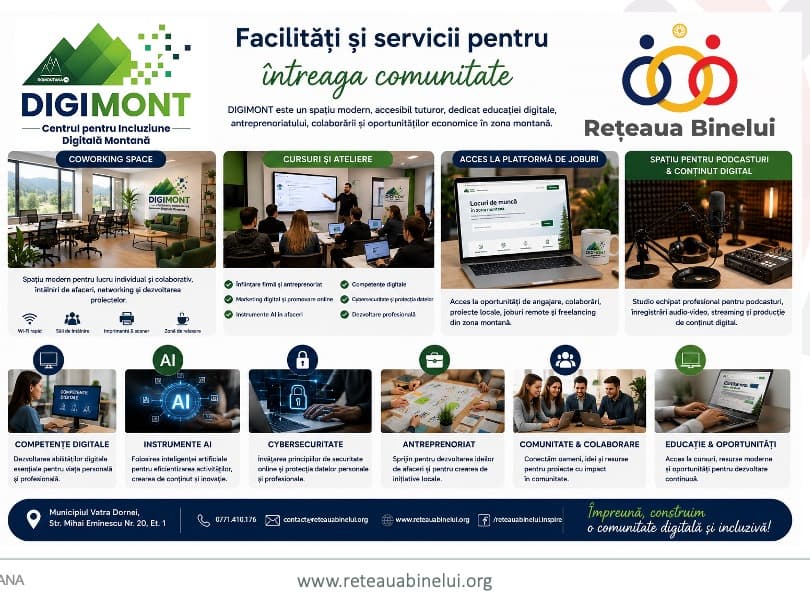 Primul Atelier de Lucru al Laboratorului de Soluții Inteligente „Rețeaua Binelui” - la noul sediu din Vatra Dornei - 5