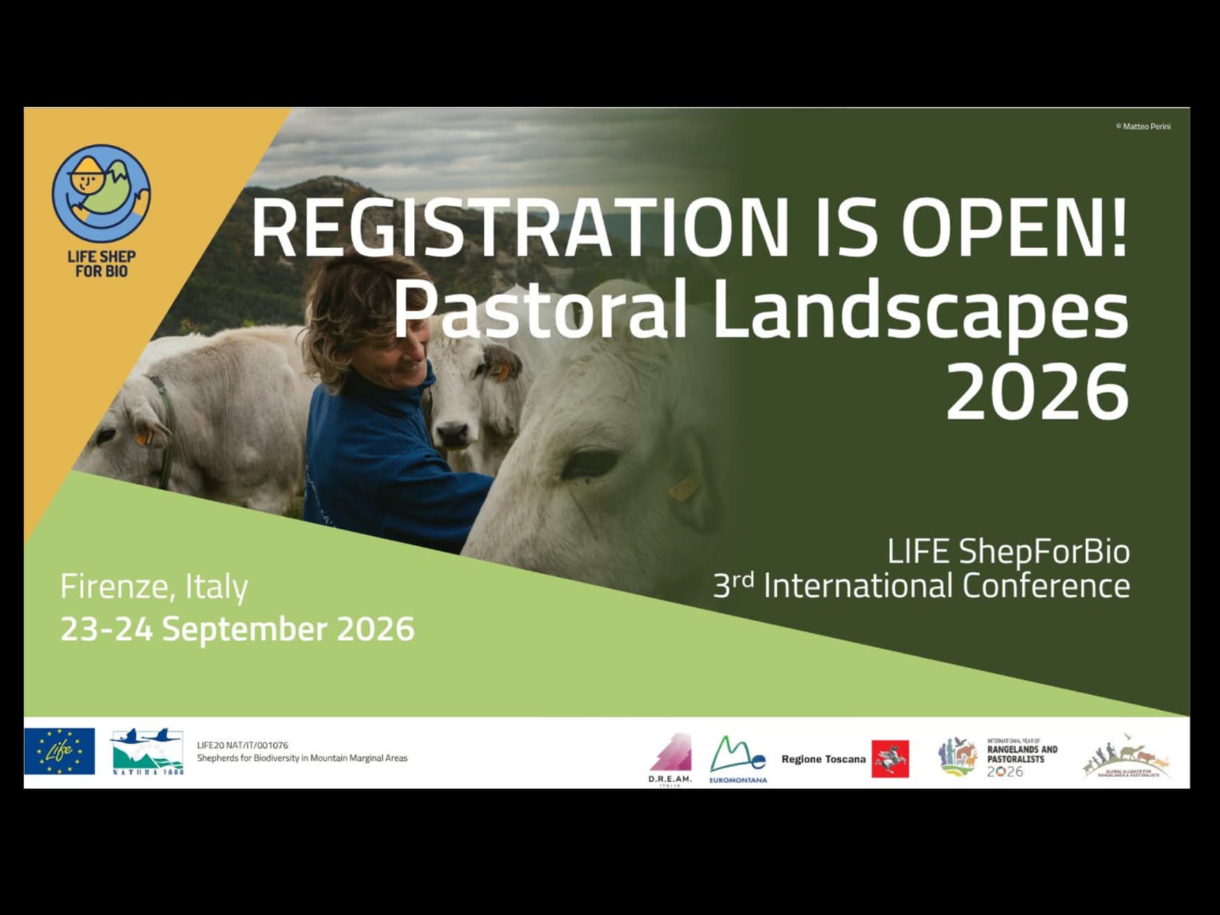 Pastoral Landscapes 2026 – conferință internațională dedicată pastoralismului european, la Florența