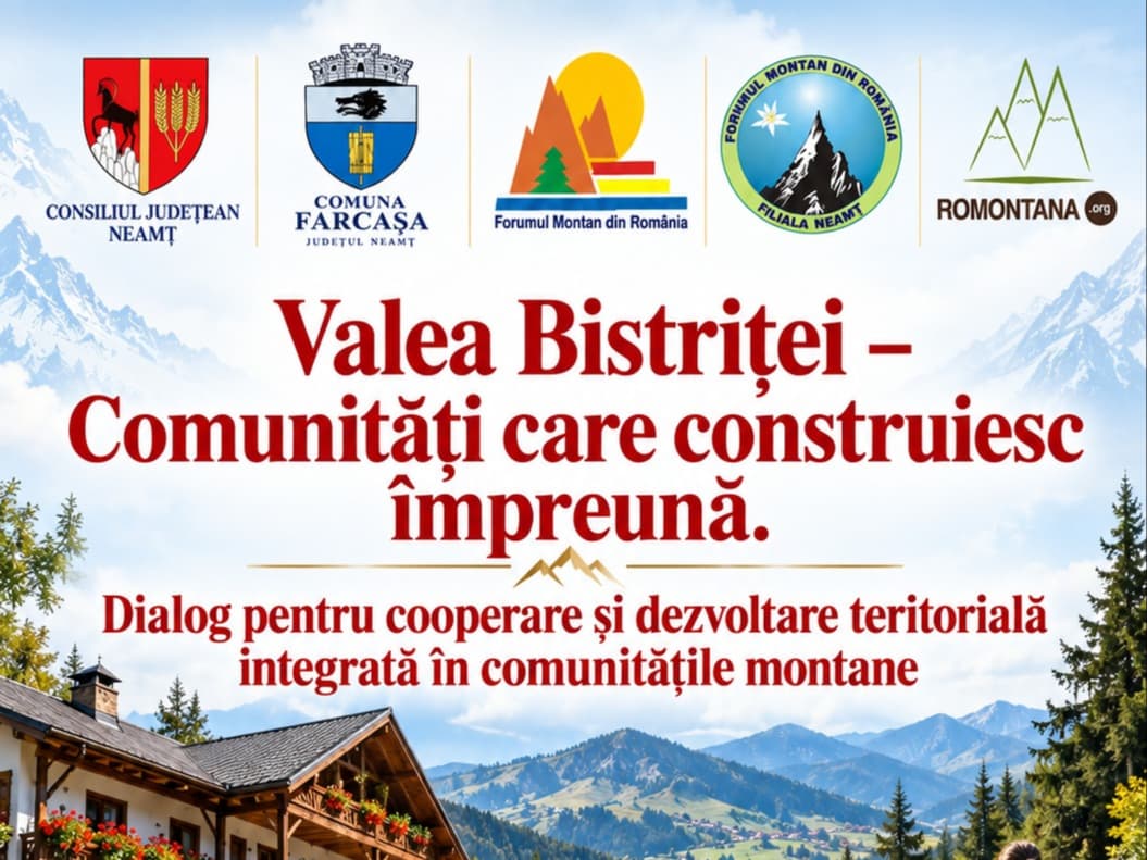 Valea Bistriței – Comunități care construiesc împreună.