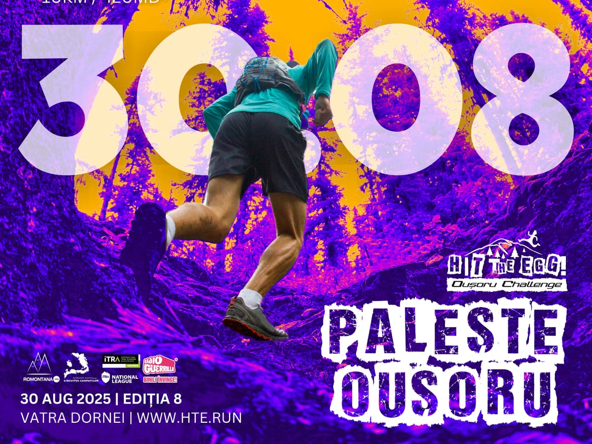 Hit the Egg – Ouşoru Challenge: cursa montană a incluziunii și a ecoturismului în inima Bucovinei